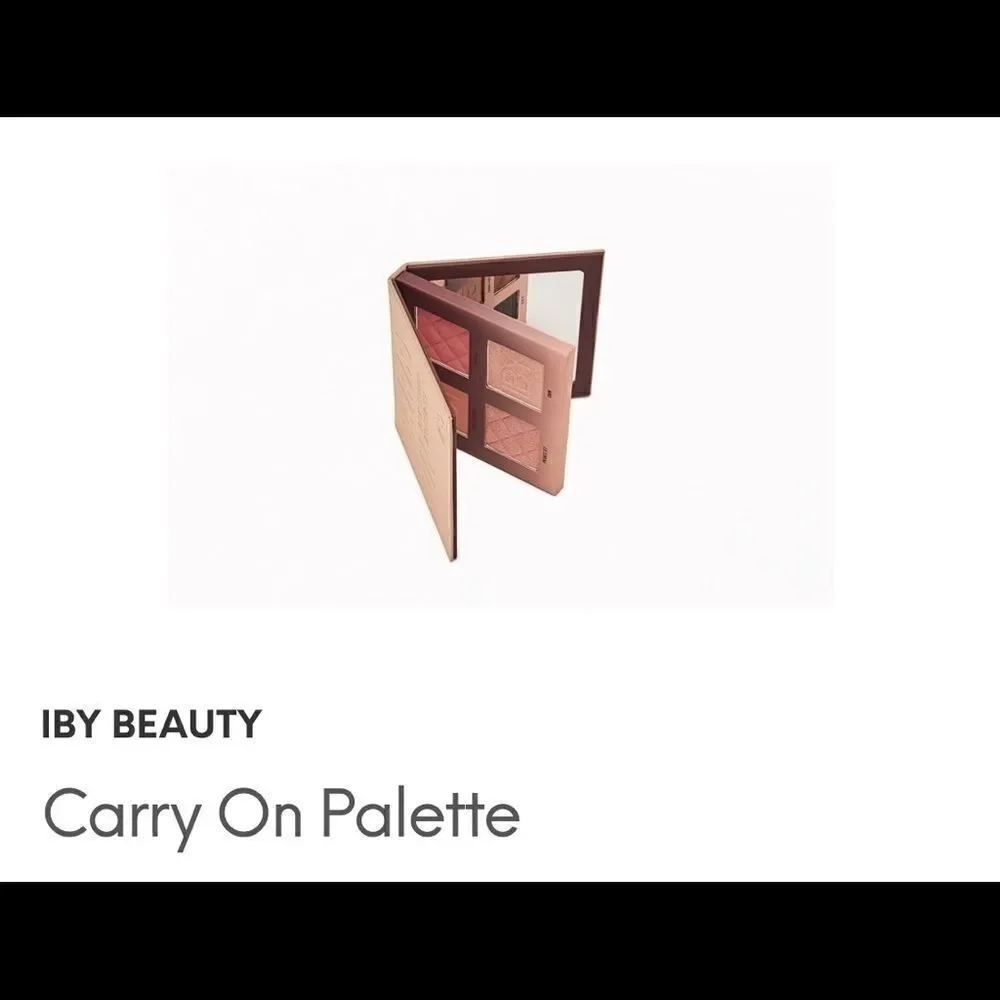 IBY BEAUTY Carry On Palette NEW in the box IPSY
